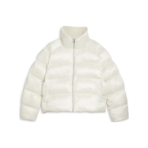 Puma Shiny Puffer Mont Beyaz 62651487 Kadın 001