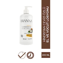 Bianna El Ve Vücut Losyonu - Hindistan Cevizi Özlü Nemlendirici El Ve Vücut Kremi - 400ml