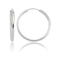 Ervanur Gümüş Halka Küpe