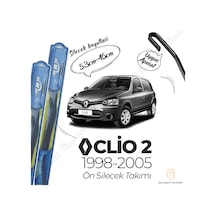 Rbw Hybrid Renault Clio 2 1998 - 2005 Ön Silecek Takımı - Hibrit
