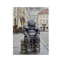 Eselya3d Dark Souls "catarina'lı Siegmeyer" Onion Knight Oturan Figür-onion Knight Heykel-fanart