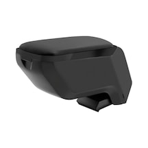 Volkswagen Caddy 2005-2011 İle Uyumlu Araca Özel Kol Dayama Sürgülü Kolçak Lüks Siyah
