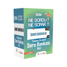 Dizgi Kitap 2026 Hukuk Atölyesi İdari Hakimlik Ne Sordu Ne Sorar Tamamı Çözümlü Soru Bankası Seti