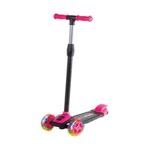 Led Işıklı 3 Tekerlekli Scooter Pembe
