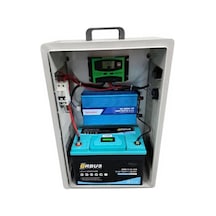 Lityum Güneş Enerji Paketi 280w Panel 100ah Lifepo4 Akü 1000w İnverterli Solar Sistem