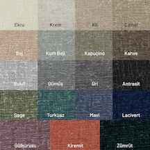 Jakarlı Şönil Koltuk Örtüsü Kanepe Örtüsü Koltuk Şalı 175x215 Kaymaz Kurşun N