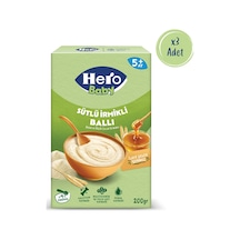 Hero Baby Sütlü İrmikli Ballı 200g X3