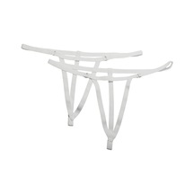 Asist Secret Magic Asm1202 Kadın 2 Li Beyaz Özel Bölgesi Açık G-string Beyaz