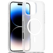 Joko Apple iPhone Uyumlu 16 Pro Jota Magsafe Kapak - Şeffaf Çok Renkli