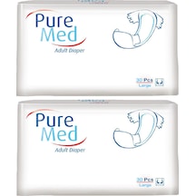 Puremed Belbantlı Hasta Bezi Large 100x150 Cm 60 Adet