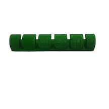 Mottopi Düz Kablo Düzenleyici Kablo Tutucu Kablo Sabitleyici Sert Plastik / Yeşil