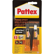 Pattex Güçlü Epoksi Yapıştırıcı - Iki Kompenentli - 2X11Ml