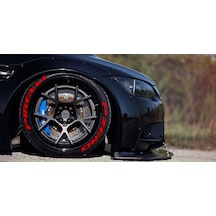 Motorsiklet P Zero İnce Yanak Lastik Uyumlu 18 MM Sticker