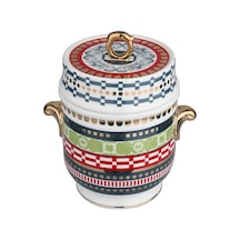 Lucky Art Lancelot Bone Kulplu Kavanoz 16 Cm 6998