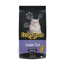 Econature Gurme Balıklı Yetişkin Kedi Maması 15 KG
