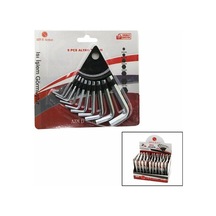 10 Parça Kartlı Alyan Anahtar Takım Seti120mm-no-1.5-10 5332