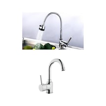 Erce Delta Spiralli Evye ve Lavabo Bataryası