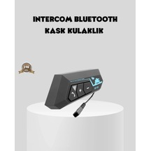 Bfs Bt22 Kask İçi Bluetooth Kulaklık Hızlı Eşleşme Ve Gürültü Önleyici Mikrofon