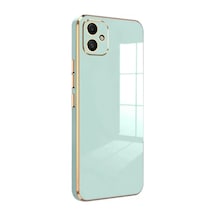 Samsung Galaxy A05 Kılıf Volet Silikon - Açık Yeşil 0.2M-Çok Renkli
