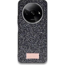 Onegif Xiaomi Redmi A3 4g Bright Simli Kapak - Siyah Kod: 6421