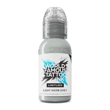World Famous Limitless Medium Warm Grey Dövme Boyası 30ml Sıcak Orta Gri Profesyonel Tattoo Ink