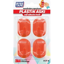3m Bantlı Mutfak Banyo Havlu Bornoz Turuncu Duvar Askısı Plastik Turuncu Diğer