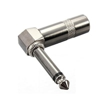 Hq Speed 6.3mm 90 Derece L Tip Mono Gitar Jack (1 Adet)