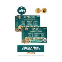 Keratin Ve Argan Onarıcı Şampuan 300 Ml - 3 Al 2 Öde 2 Adet