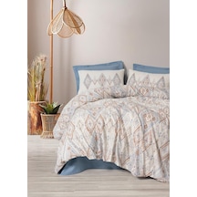 Cotton Box Bohem Nevresim Takımı Çift Kişilik Zanora İndigo Çok Renkli