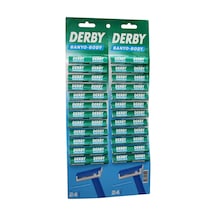 Derby Banyo Body Tek Bıçak Kartelalı Jilet 48pcs Bx40