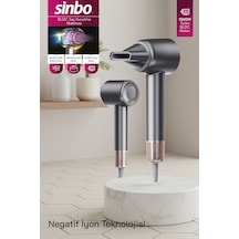 Shd-1740 Bldc Saç Kurutma Makinesi Gri 3 Hız, 4 Isı Ayarı, İyon Teknolojisi