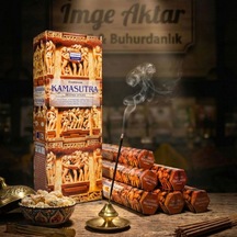 Darshan Kamasutra Çubuk Tütsü 20'li Paket - Egzotik Ve Tutkulu Çok Renkli