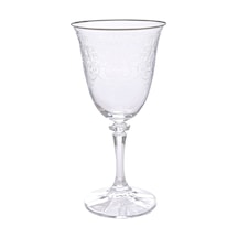 Decorium M01115 Kırmızı Şarap Kadehi 6 Prc Morano Platin