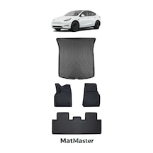 Tesla Model Y 2020 Model 5d Premium Ekstra Havuzlu Paspas Ve Bagaj Havuzu Set