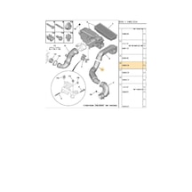 Hava Filtre Hortumu Partner Tepee Berlingo Dw6 1434.c4