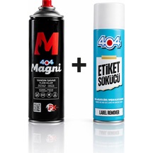 404 Magni Yangın Söndürücü Sprey + 404 Etiket Sökücü Set Çok Amaçlı Temizlik Ve Güvenlik Paketi