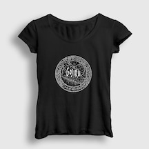 Presmono Kadın Red Rocks Gojira T-shirt Siyah