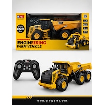 Ctoys Uzaktan Kumandalı Damperli Kamyon - Kutu Ölçüsü: 44.5 Cm , 2.4g , 1:16 Ölçekli , Şarjlı