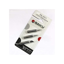 Bk-9033 Baku Havya Ucu Seti 3 Parça Balta / Sivri / Eğimli