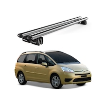 Pençe Citroen C4 Grand Picasso 2007-2013 Uyumlu Gri Ara Atkı 135cm Port Bagaj Tavan Barı