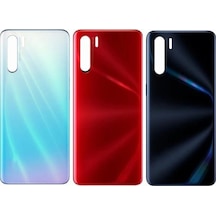 Oppo A91 İle Uyumlu Arka Pil Kapak Siyah