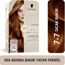 Onarıcı Bakım Kit Saç Boyası Serum, Sıcak Bakır Renk