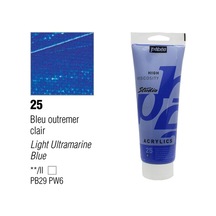 Pebeo Studio Akrilik Boya 25 Light Ultramarine Blue 100Ml