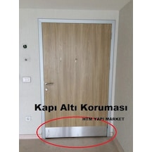 Kalite Kapı Altı Koruması ( Beyaz - Saten )