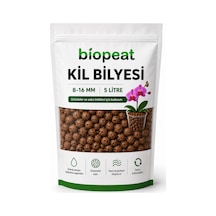 8-16 Mm Kil Bilyesi 5 Litre Orkide, Sukulent, Kaktüs Ve Saksı Bitkileri İçin Drenaj Amaçlı Kullanım 1000