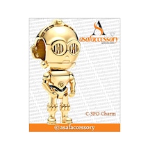 Star Wars C-3po Charm Gümüş