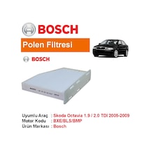 Skoda Octavia 1.9 / 2.0 Tdı Polen Filtresi 2005-2009 [Bosch ]