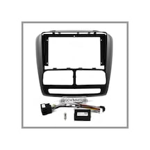 Govimaks Fıat Doblo D3 2010-2015 Uyumlu 0.1 Inc Androıd Multimedya Çerçevesi-soket-canbus