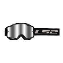 Ls2 Charger Goggles Motokros Gözlük Siyah İridyum Camlı
