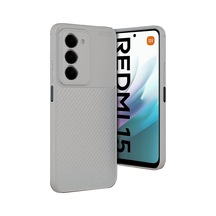Xiaomi Redmi 15 4g Auto Focus Karbon Kapak - Gri 0.2M-Çok Renkli